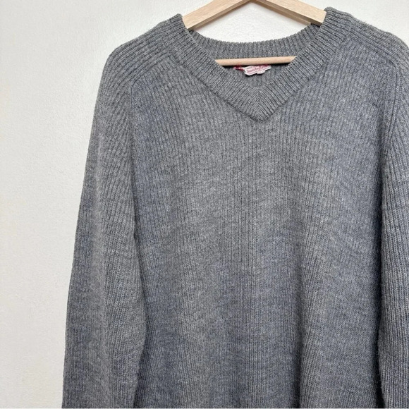 Hudson’s Bay Company Vintage Womens 44 England  Chunky Sweater In Grey - Picture 8 of 14